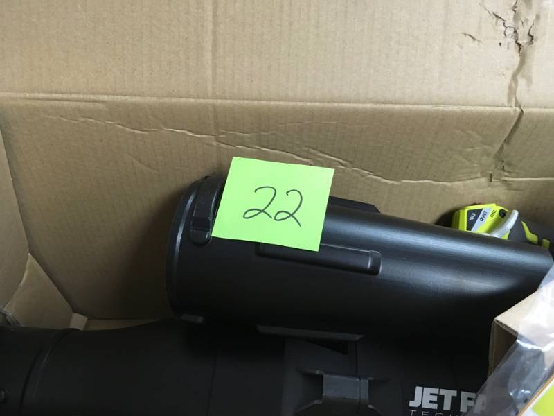 RYOBI 160 MPH 520 CFM 25cc Gas Jet Fan Blower in good condition