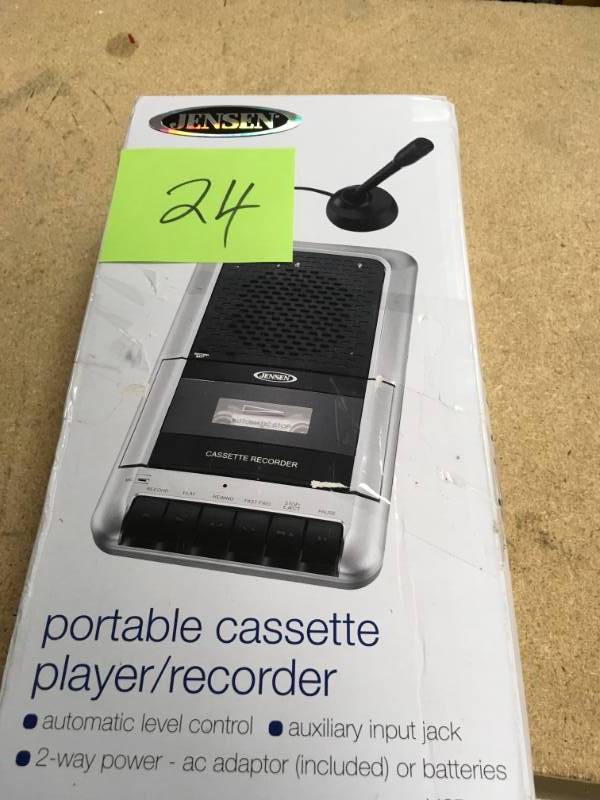 Cassette PlayerRecorder by JENSEN in good condition