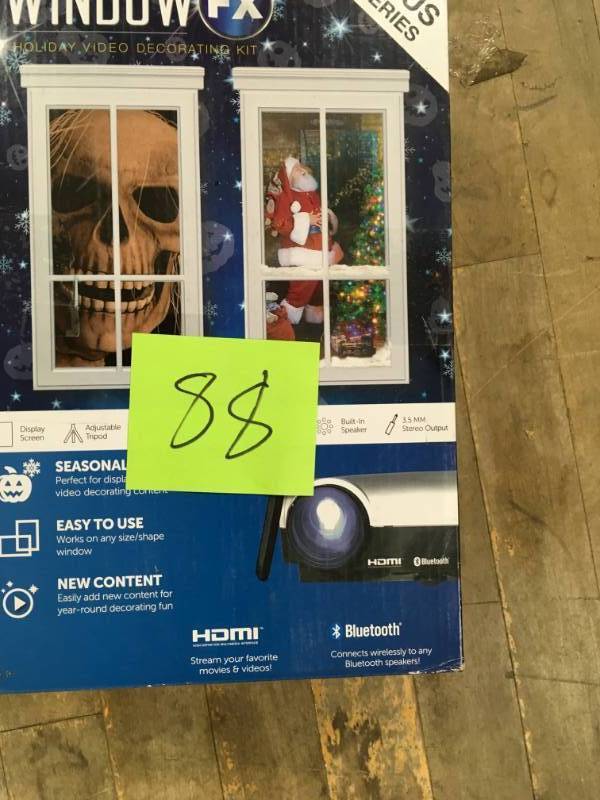 WindowFX, 28088_MP9, Plus Series 2017 Projector not used