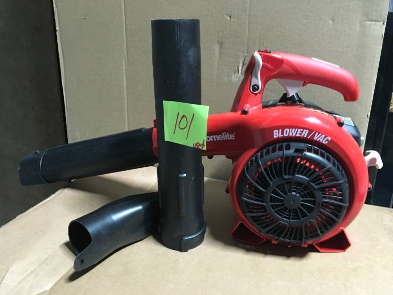 Homelite 150 MPH 400 CFM 26cc Gas Handheld Blower Vacuum USED in good condition