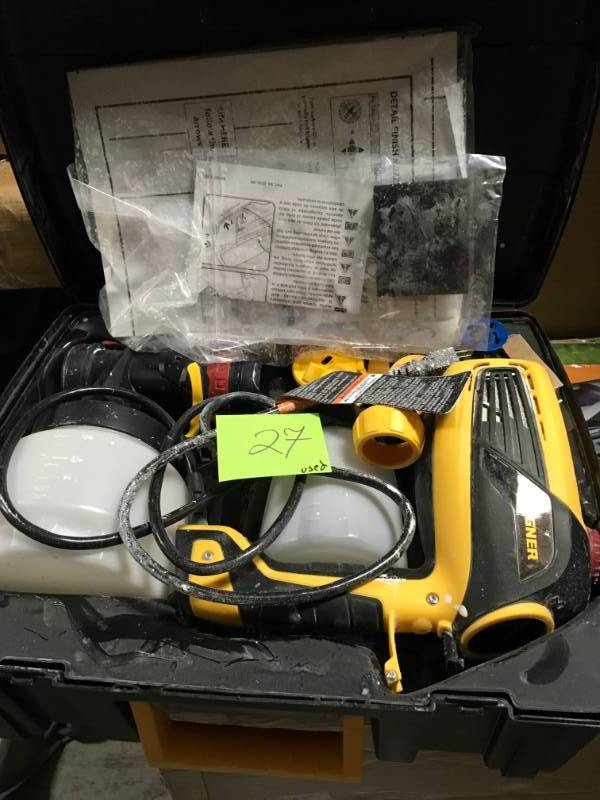 lot 27 image: Wagner FLEXiO 3000 HVLP Paint Sprayer used in good condition