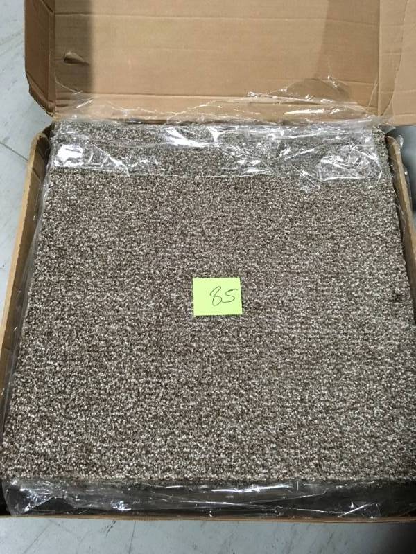 lot 85 image: Simply Seamless Vintage Elements Reclaimed Wood Texture 24 in. x 24 in. Residential Carpet Tile (10 TilesCase)