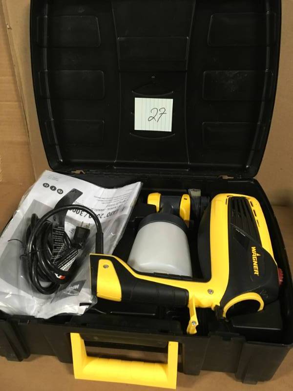 Wagner FLEXiO 3000 HVLP Paint Sprayer used in good condition