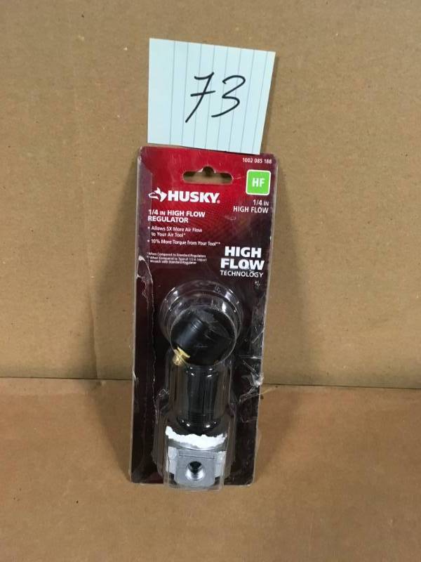 Husky High Flow Regulator in good condition