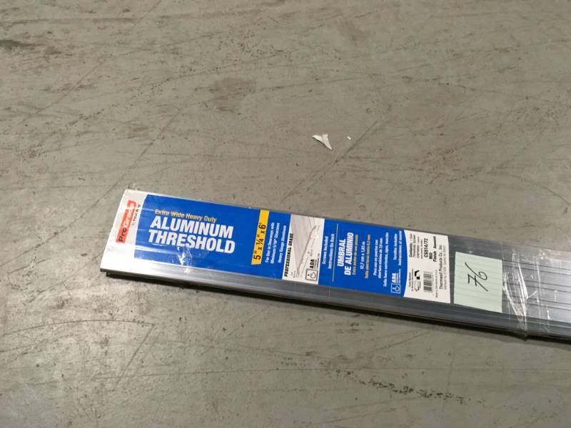Frost King EO 5 in. x 14 in. x 72 in. Commercial Threshold not used