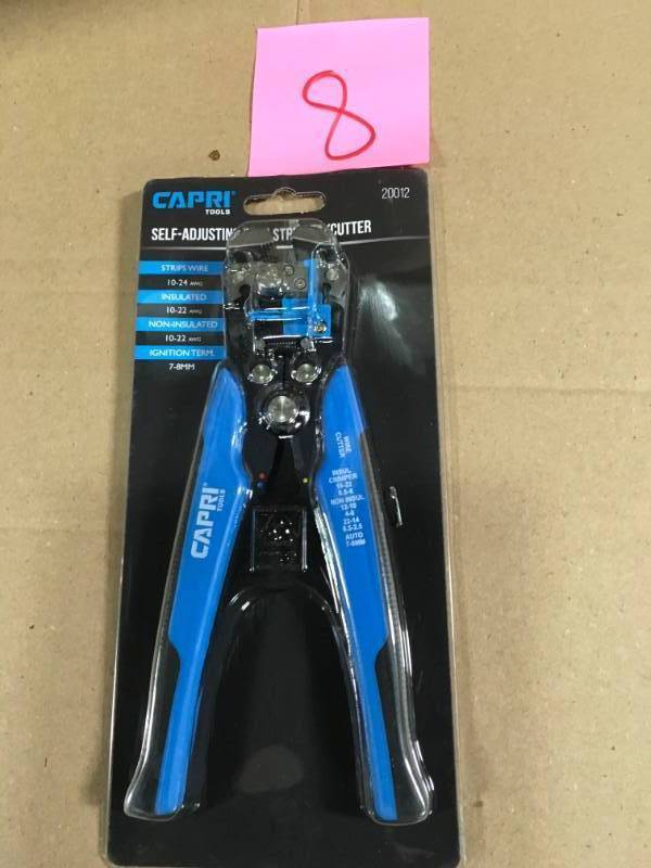 Capri Tools 20012 Self-Adjusting Wire Stripper