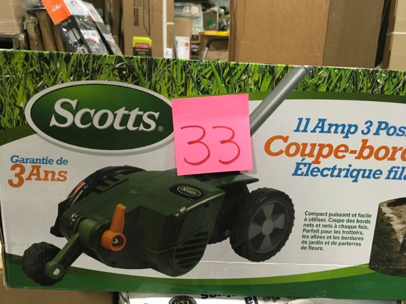 Scotts 11 Amp Corded Electric Edger in good condition