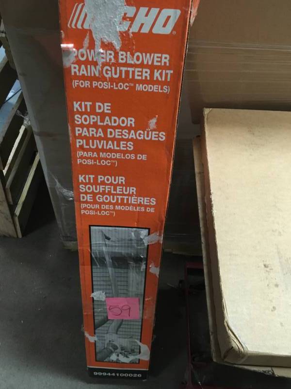 ECHO Posi-Loc Rain Gutter Cleaning Kit in good condition