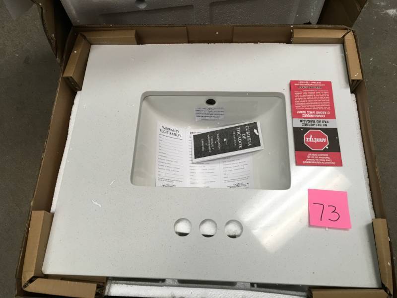 Cahaba Granite Vanity Top in good condition