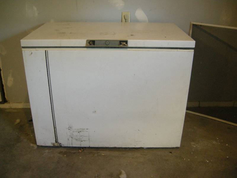 lot 10 image: GE 15 cu.ft. Chest Freezer