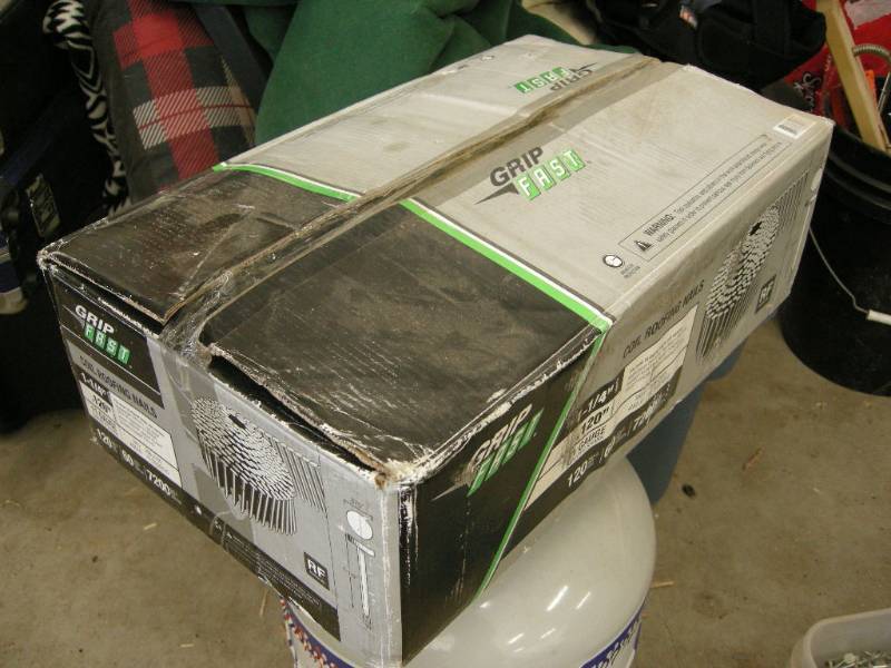 lot 40 image: Grip-Fast Coil Roofing Nails