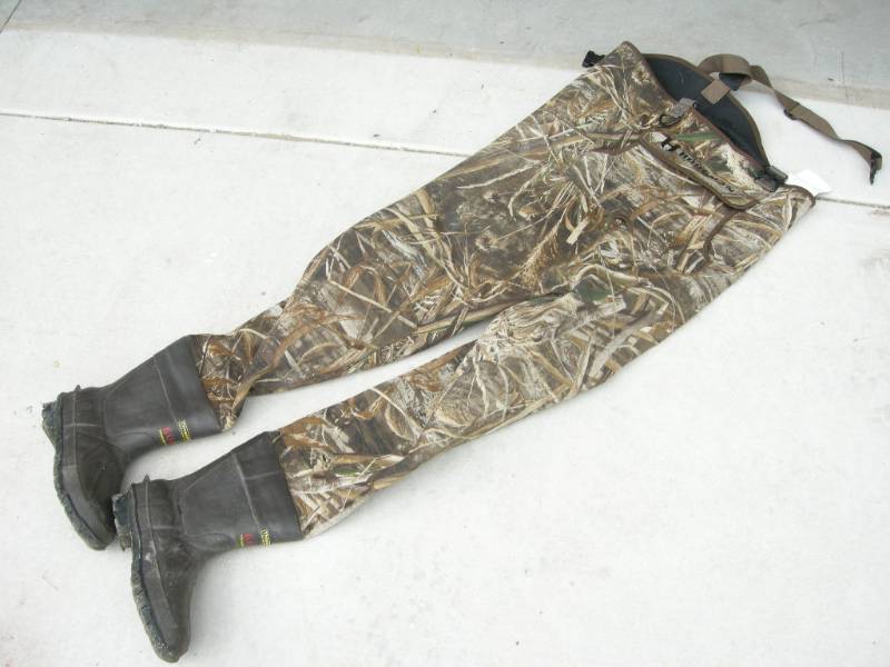 lot 63 image: Hodgman Neoprene Sz10 Waders