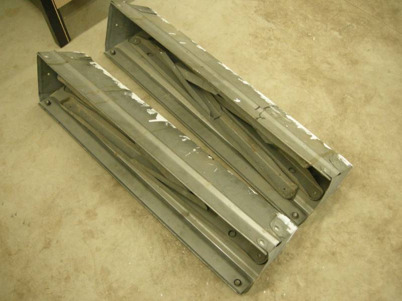 lot 75 image: Pair Folding Saw Horses