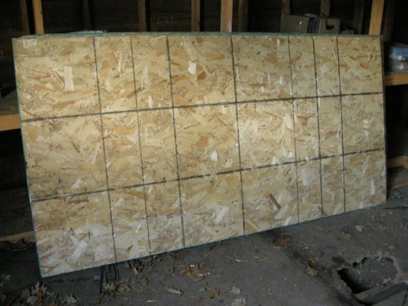 lot 88 image: 7 Sheets 4 x 8 x 12 OSB Type Sheathing