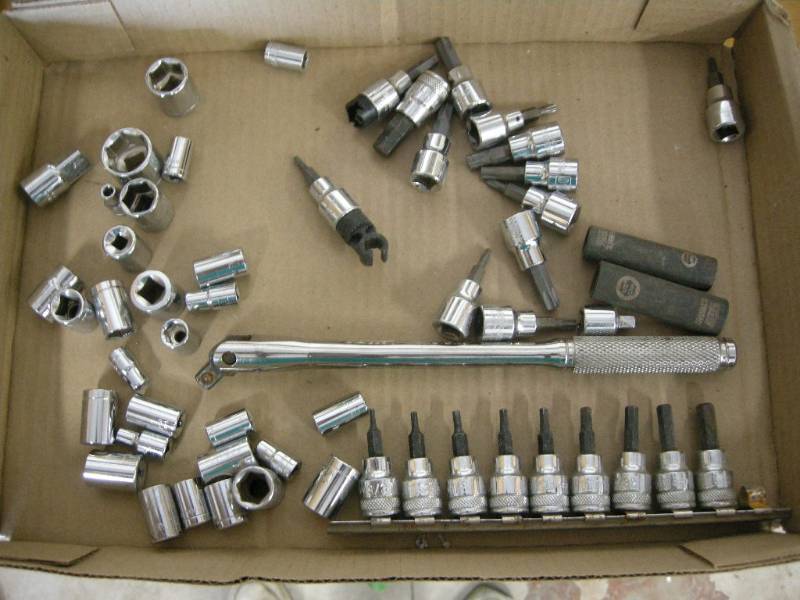 lot 138 image: Sockets, Hex and Tork