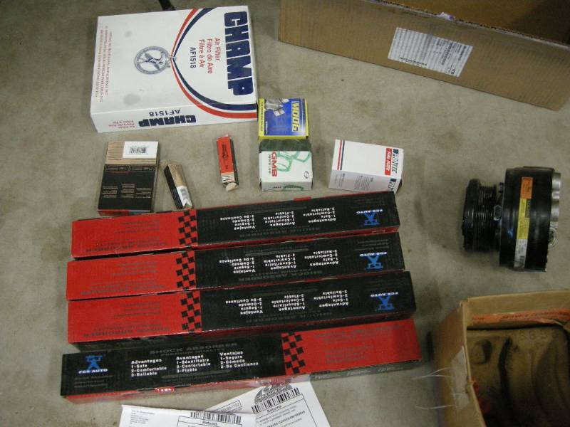lot 229 image: New Truck Parts for Mid 2000s Chevy Pickup