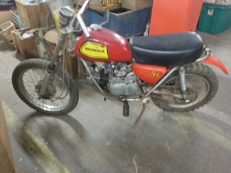 lot 1 image: 1971 Honda manufactured in Japan...
