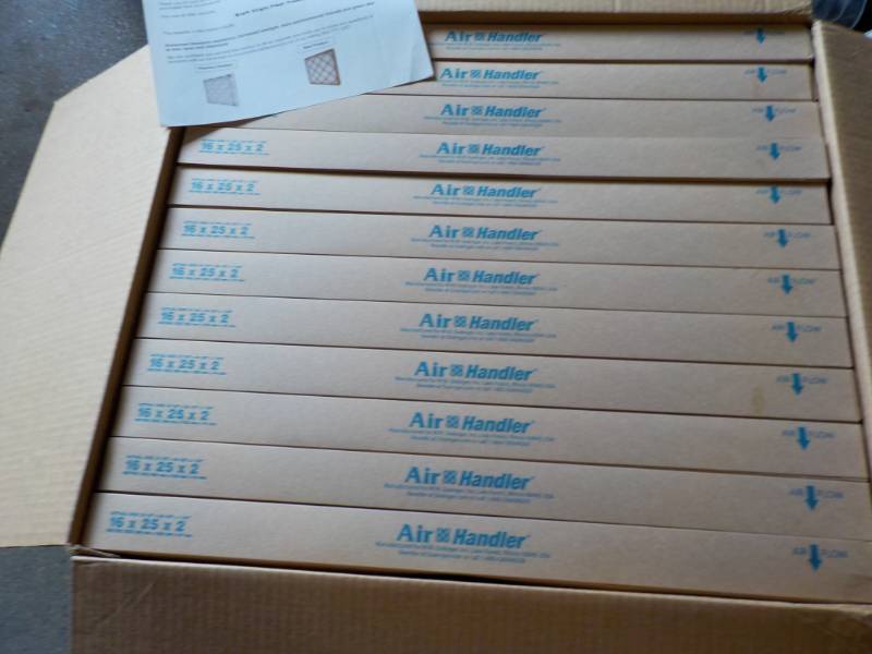 lot 10 image: 12 Grainer Air Handler 16 x 25 x 2...