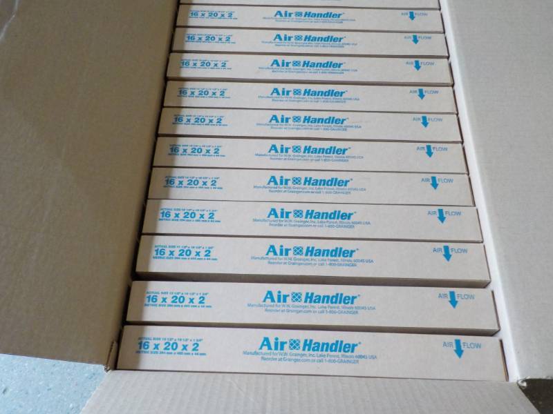 lot 14 image: 12 Air Handler 16 x 20 x 2 Filters...