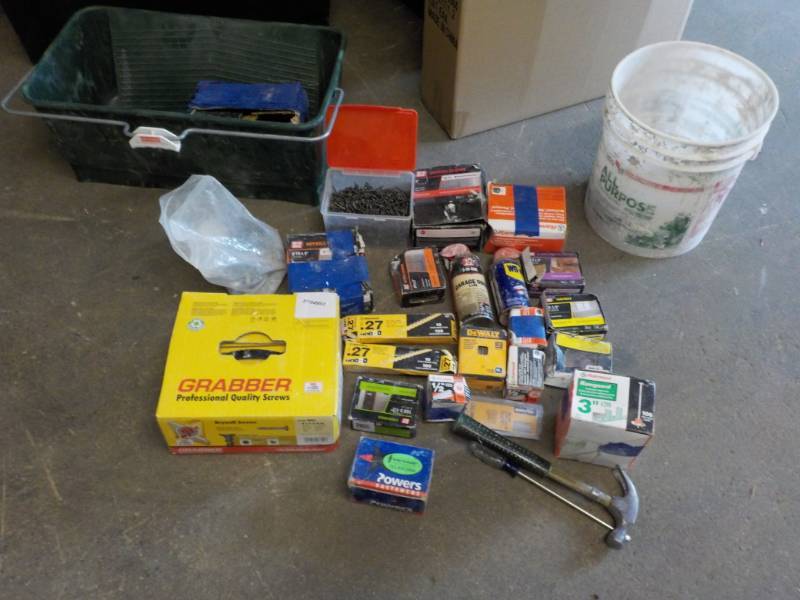 lot 16 image: Dry Walling Screws, Nails and more...