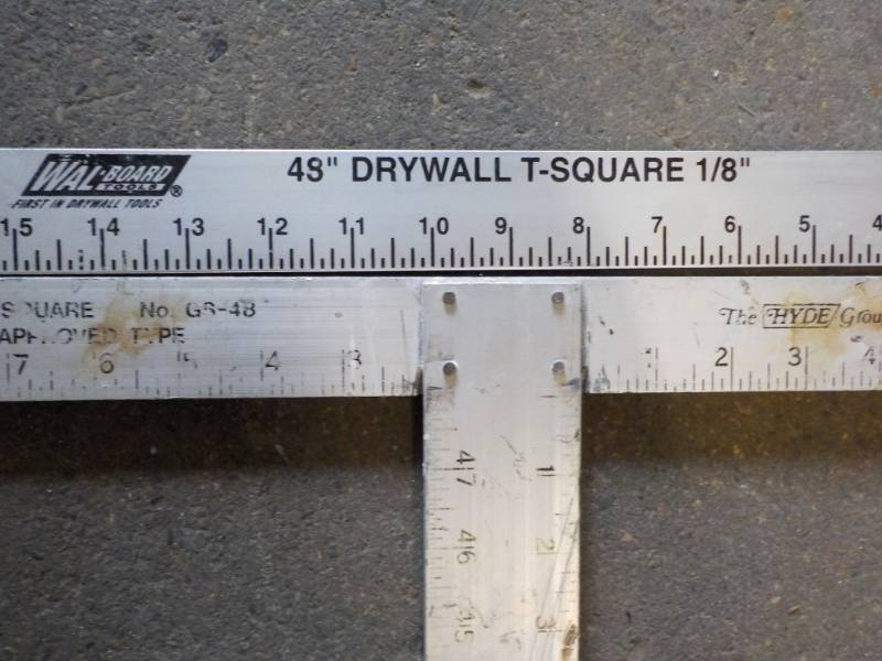 lot 21 image: 2- 48 Dry Wall T Square 18...