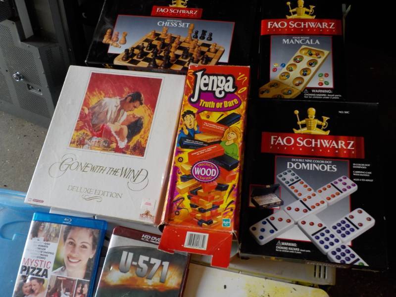 lot 41 image: Chess Set, Playing Cards, Rocking H...