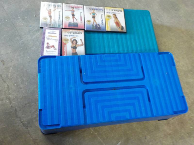 lot 84 image: Exercise Platforms and DVDs...