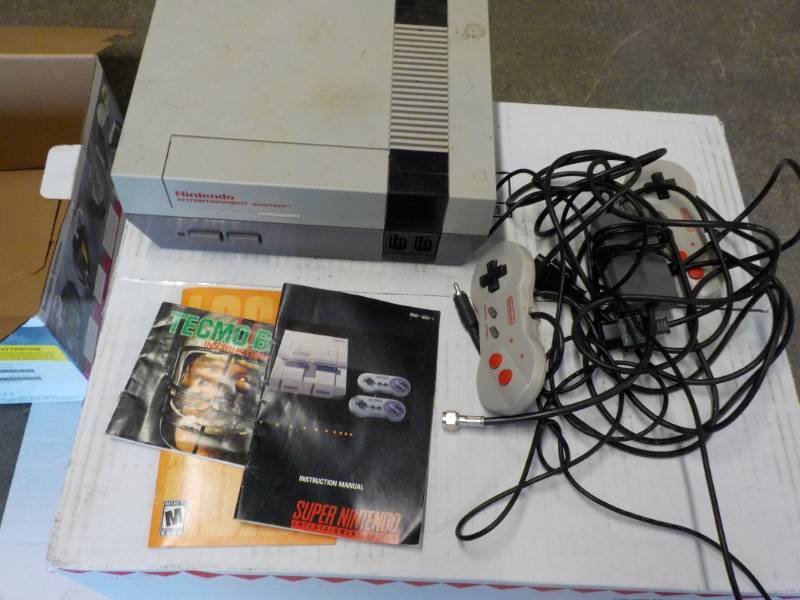 lot 89 image: Nintendo and Controls...