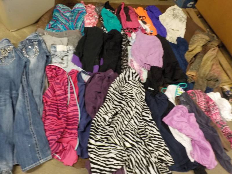 lot 117 image: Lot of Jrs and Misses Clothing...