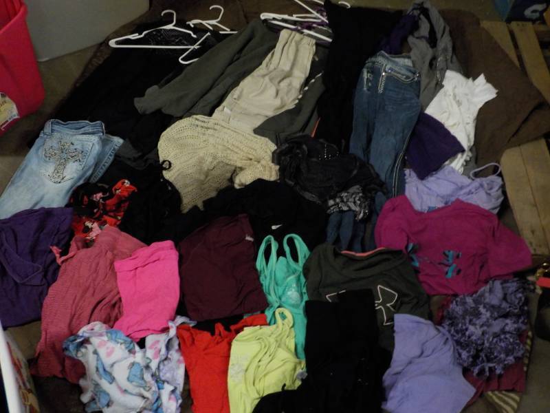 lot 124 image: Lot of Jrs and Misses Clothing...