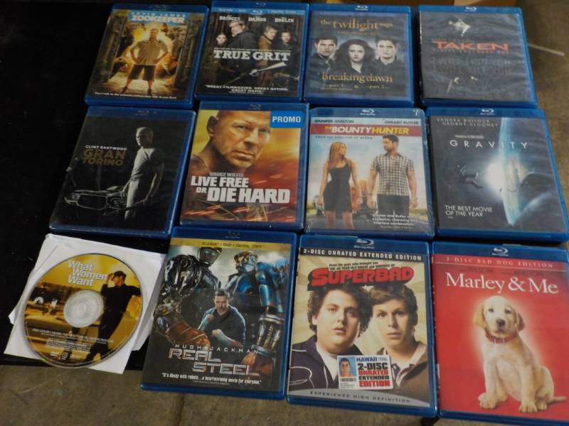 lot 131 image: Blu Ray DVDs...