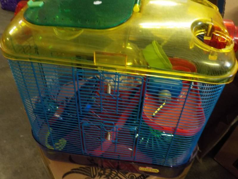lot 133 image: Hamster Cage and Accessories...