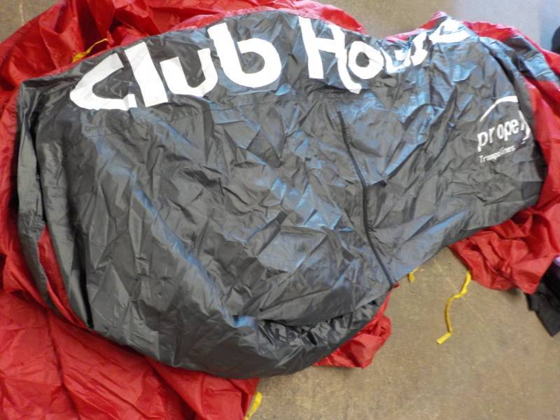 lot 141 image: Club House Propel trampoline Cover...