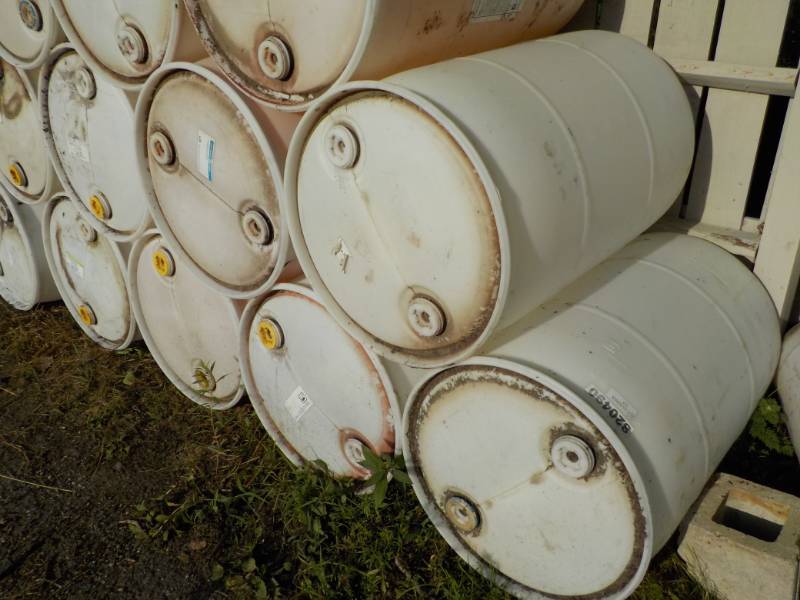 lot 195 image: 10-55 Gallon Barrels...