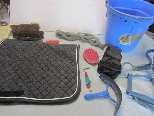 Saddle Pad, Brushes, SMG Boots