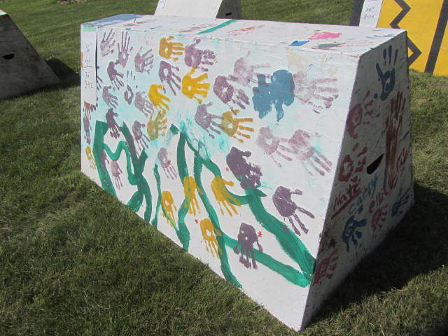 Hand Prints Jump