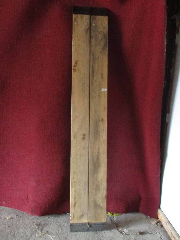2 foot by 8 foot wooden ramps