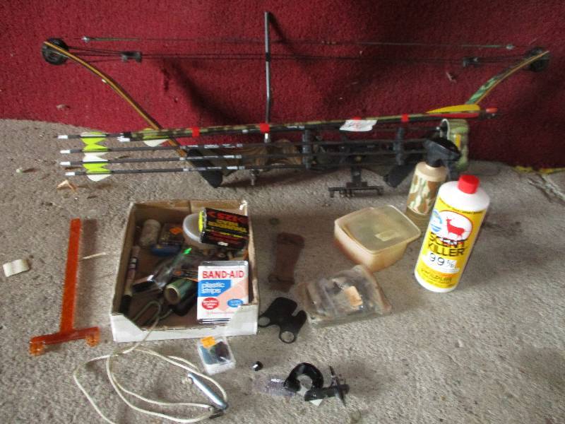 browning compound bow with accessories