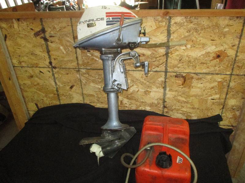 evenrude 4 boat motor