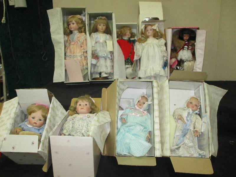 9 dolls