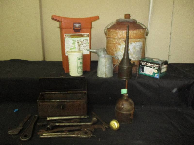 fordson tool box and tools,