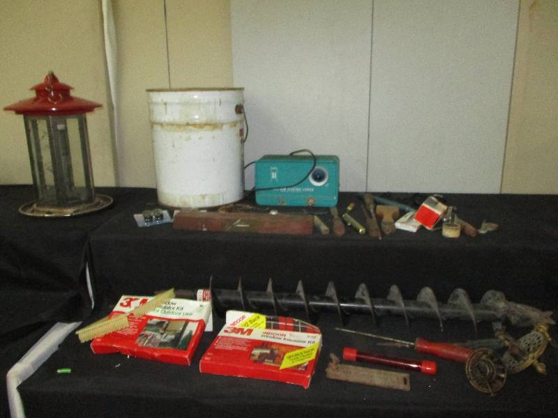 auger end, tools, go to description