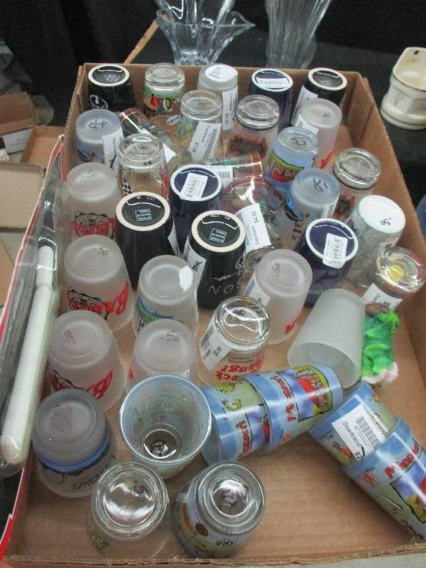 shot glasses