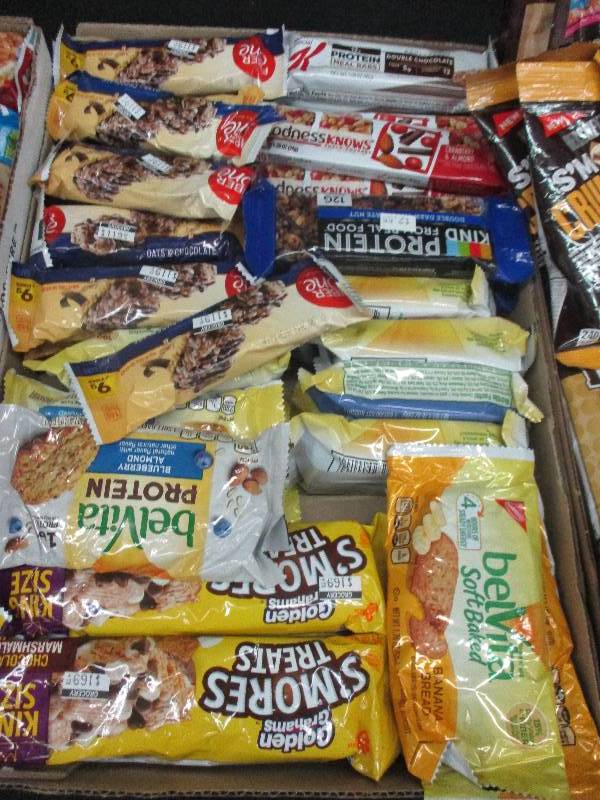 45 protein and breakfast bars