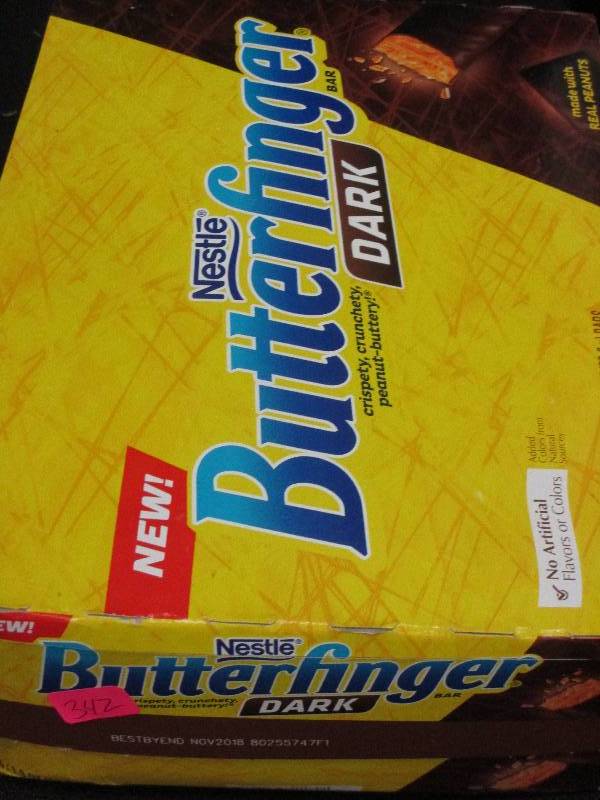 36 dark butterfinger bars