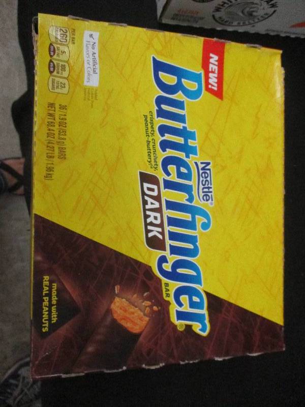 36 dark butterfinger bars