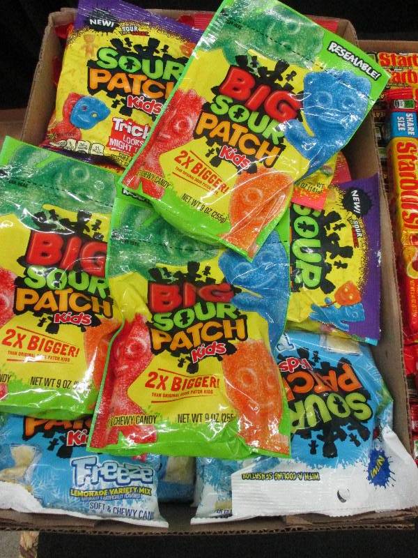 27 sour patch kids