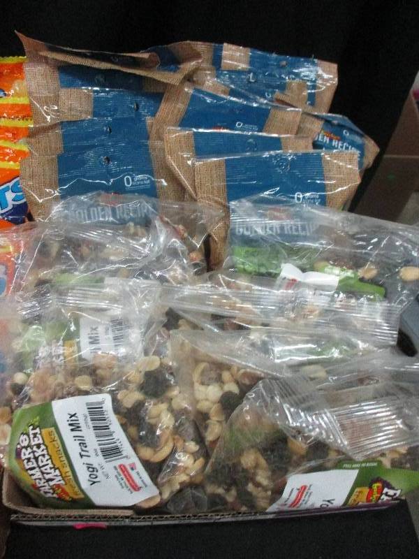 21 packs of delux trail mix and yougurt