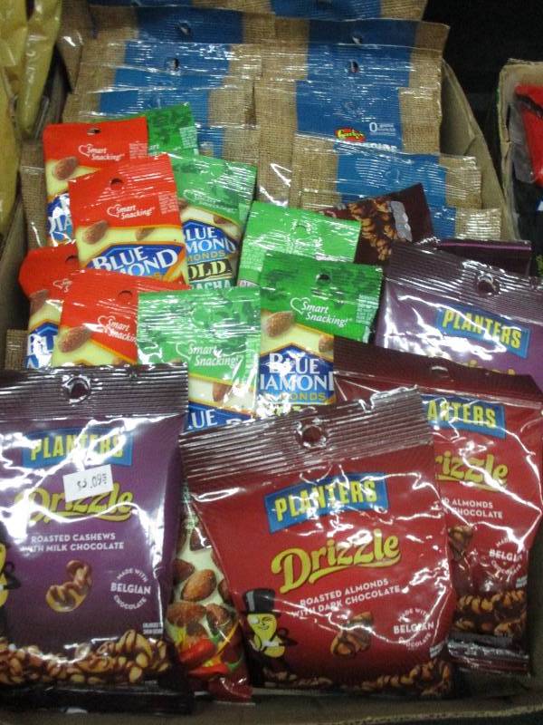 40 packs peanuts, trail miox