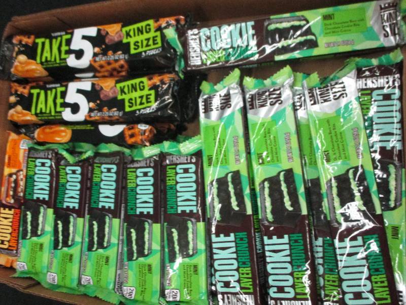 37 take five and hersheys bars